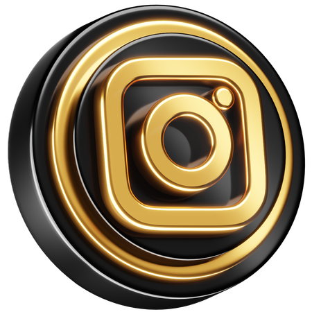 Free Instagram  3D Icon