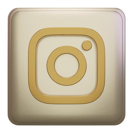 Free Instagram  3D Icon