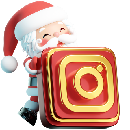 Free Instagram  3D Icon