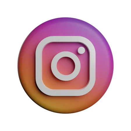 Free Instagram 3D Logo - Free Download Logos 3D Logos | IconScout