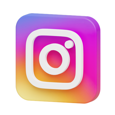 Free Instagram Logo 3D Illustration