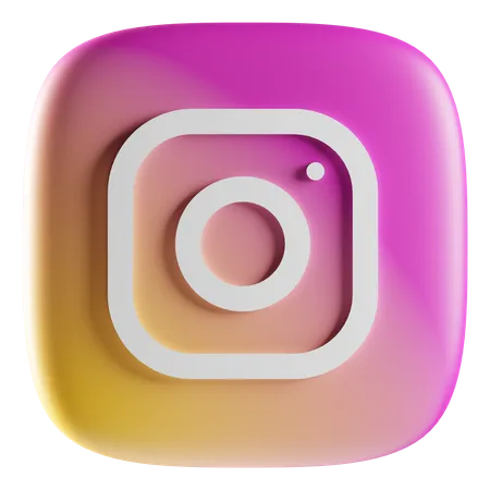 instagram button transparent