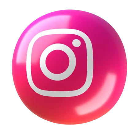 Free Instagram 3 D Logo 3D Icon