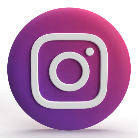 Free Instagram Logo 3D Icon