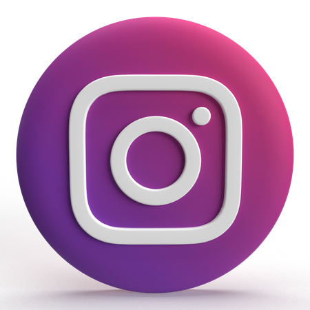 Free Instagram Logo  3D Icon