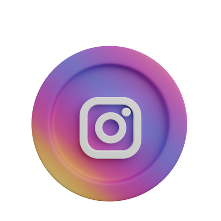 Free Instagram Logo 3D Illustration