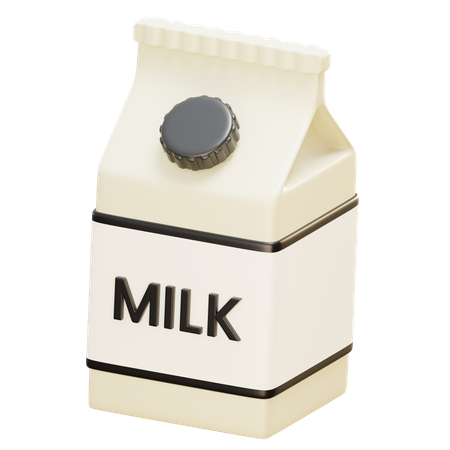 Free Instant Milk  3D Icon