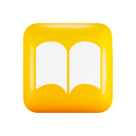 Free Ios Books application  3D Icon