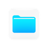 3d apple files logo illustration