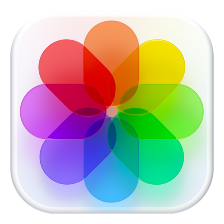 Free Fotos do iOS  3D Logo