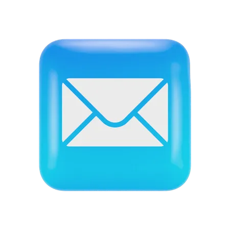 Free Ios Mail Application 3D Illustration