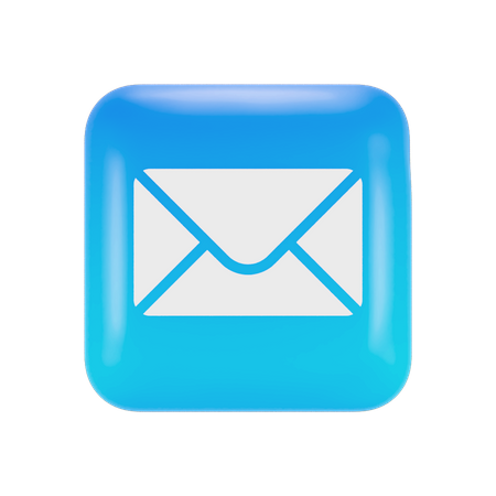 Free Ios Mail Application  3D Icon