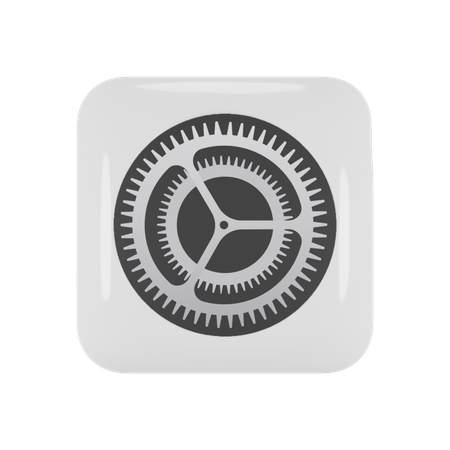 Free Ios Settings  3D Icon
