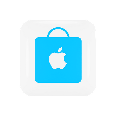 Free Ios Store  3D Icon