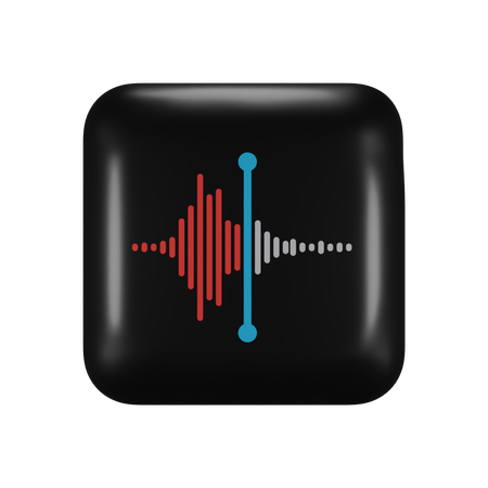 Free Ios Voice Memo  3D Icon