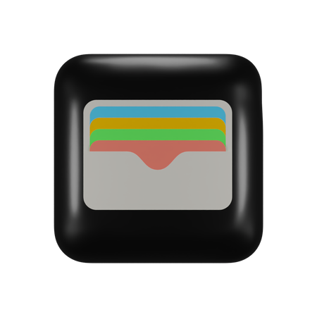Free Ios Wallet Application  3D Icon