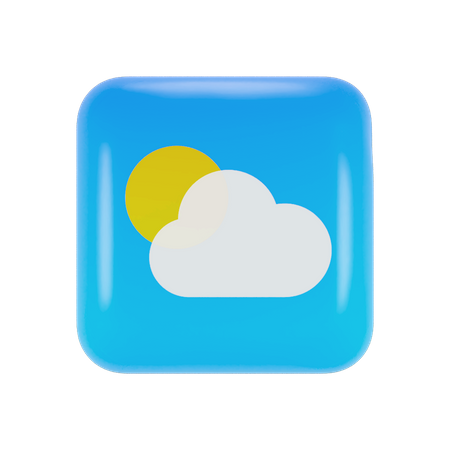 Free Ios Weather  3D Icon