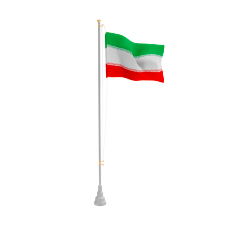 Free Irán  3D Flag