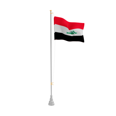 Free Iraq  3D Flag