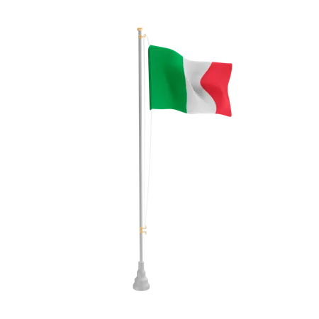 Free Italie  3D Flag