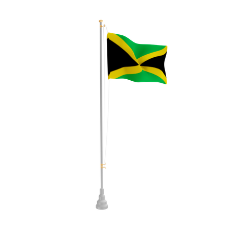 Free Jamaïque  3D Flag