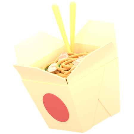 Free Japanese Noodles  3D Icon