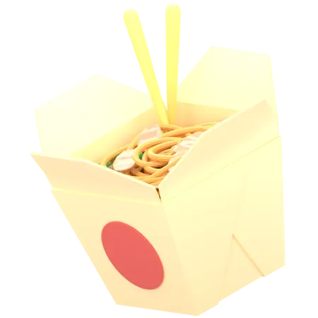 Free Japanese Noodles  3D Icon