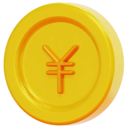 Free Japanese Yen  3D Icon