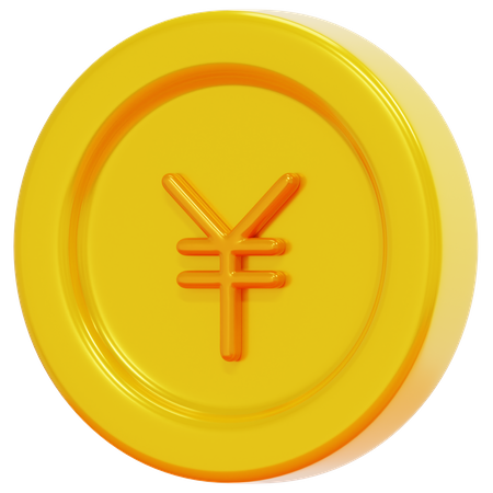 Free Japanese Yen  3D Icon