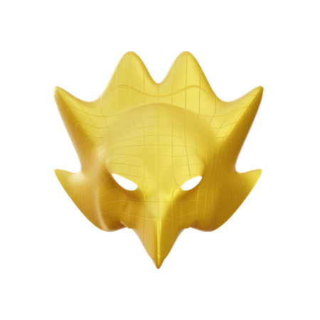 Free Máscara de águila del juego del calamar  3D Illustration