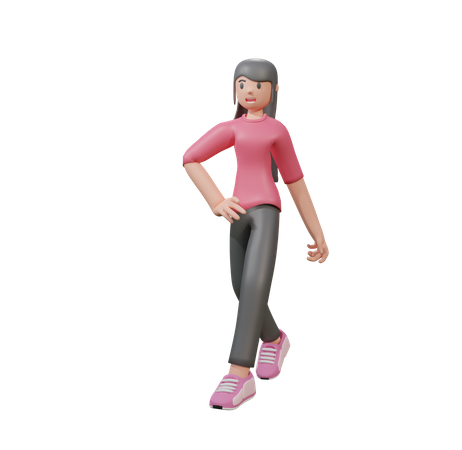 Free Junge hält Kiste  3D Icon
