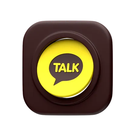 Free Kakao Talk  3D Icon