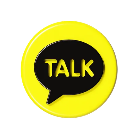 Free Kakao Talk  3D Icon