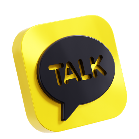 Free Kakaotalk  3D Icon
