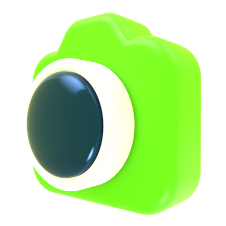 Free Kamera  3D Icon