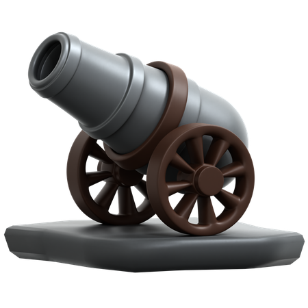 Free Kanone  3D Icon