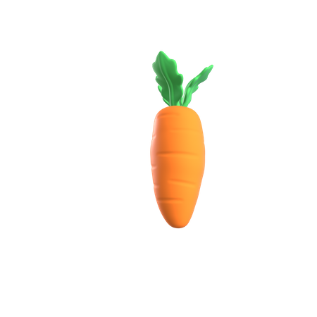 Free Karotte  3D Icon