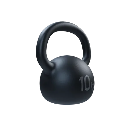 Free Kettlebell  3D Illustration