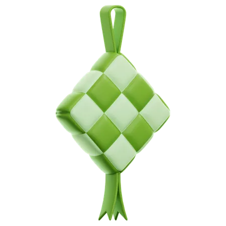 Free Ketupat  3D Icon