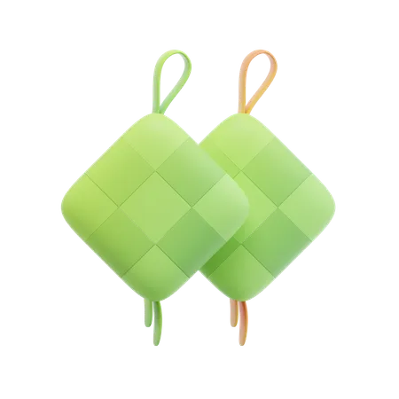 Free Ketupat  3D Icon