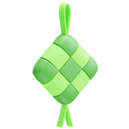 Free Ketupat  3D Icon