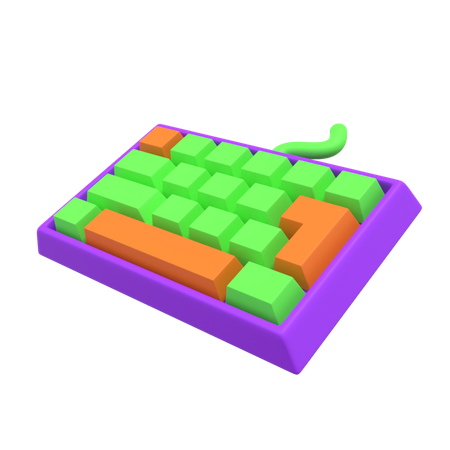 Free Keyboard  3D Icon