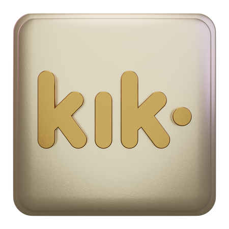 Free Kik  3D Icon