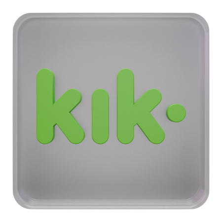 Free Kik  3D Icon