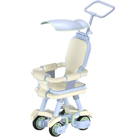 Free Kinderwagen  3D Icon