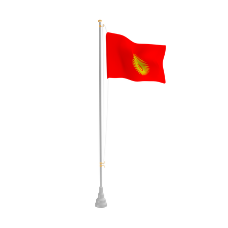 Free Kirigistan  3D Flag