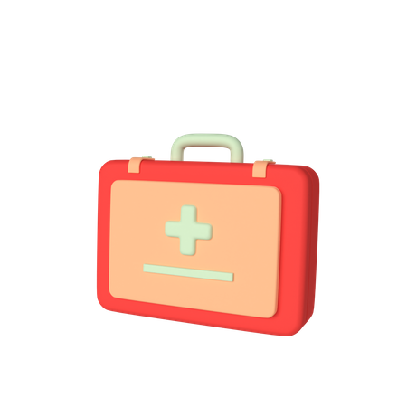 Free Kit médico  3D Icon