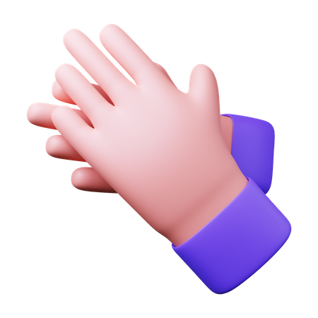 Free Klatschen  3D Icon