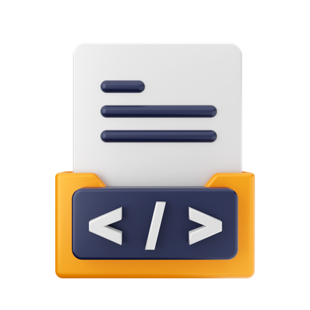 Free Kodierungsordner  3D Icon