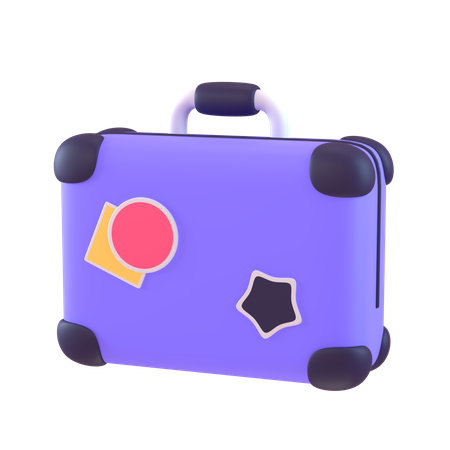 Free Koffer  3D Icon